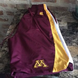 Minnesota Gophers athletic shorts